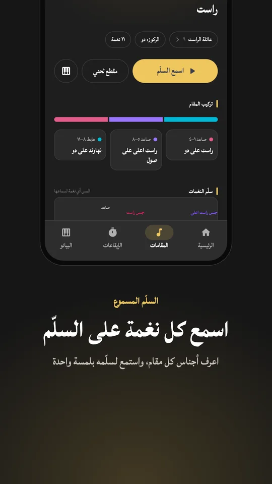 Maqam screen